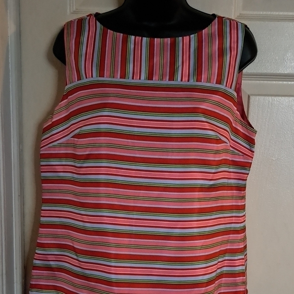 Talbots Tops - Talbots multicolored striped Tank top